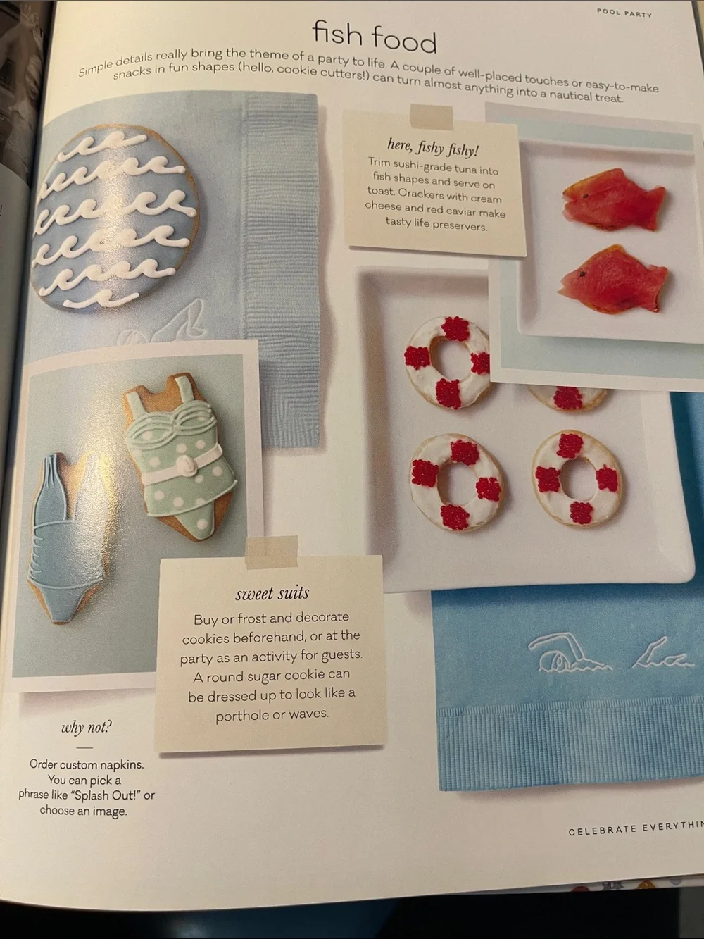 Celebrate Everything! by Darcy Miller - Party Ideas Book (White & Gold Accents)